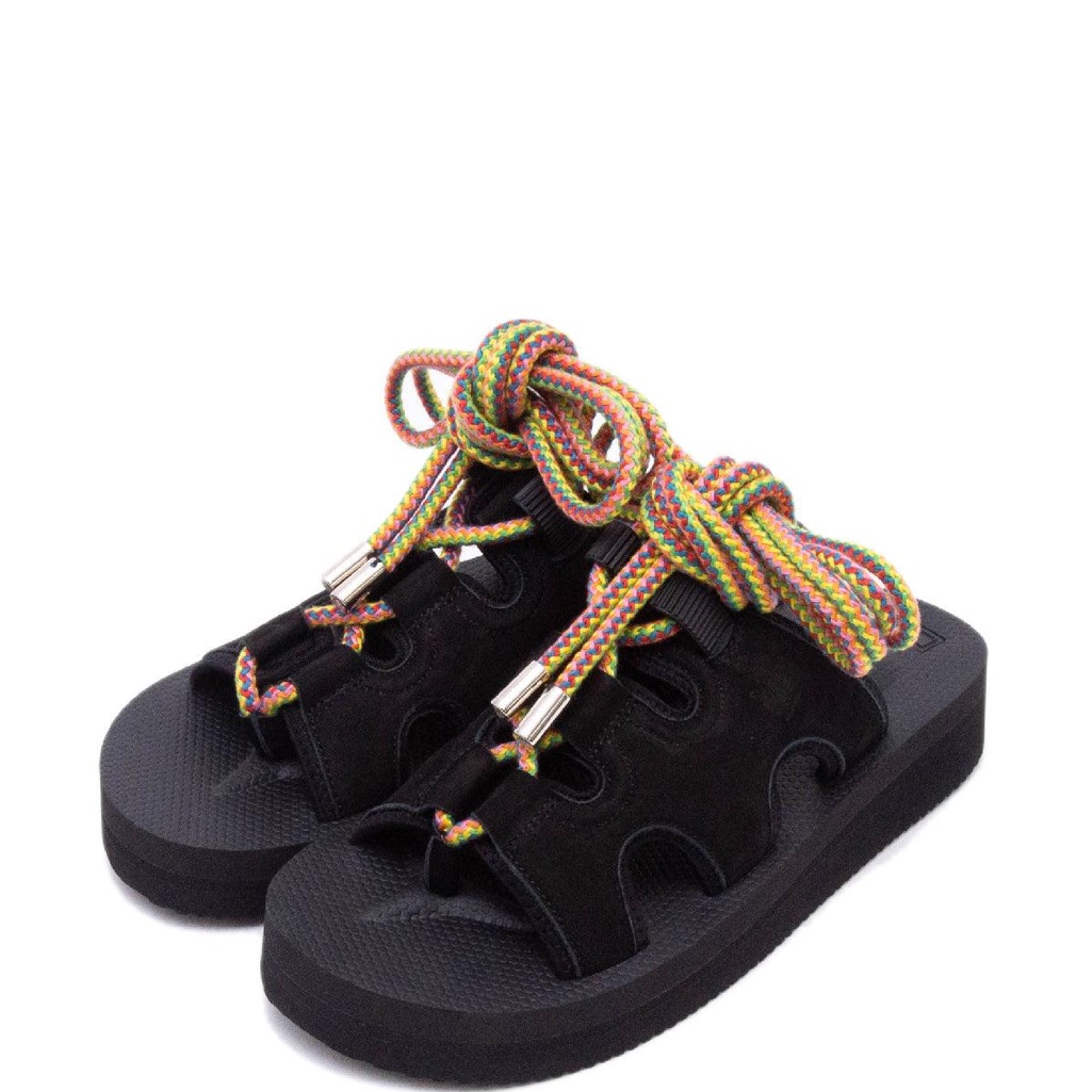 Suicoke X Lanvin Women's Ray-Ab Black Sandals